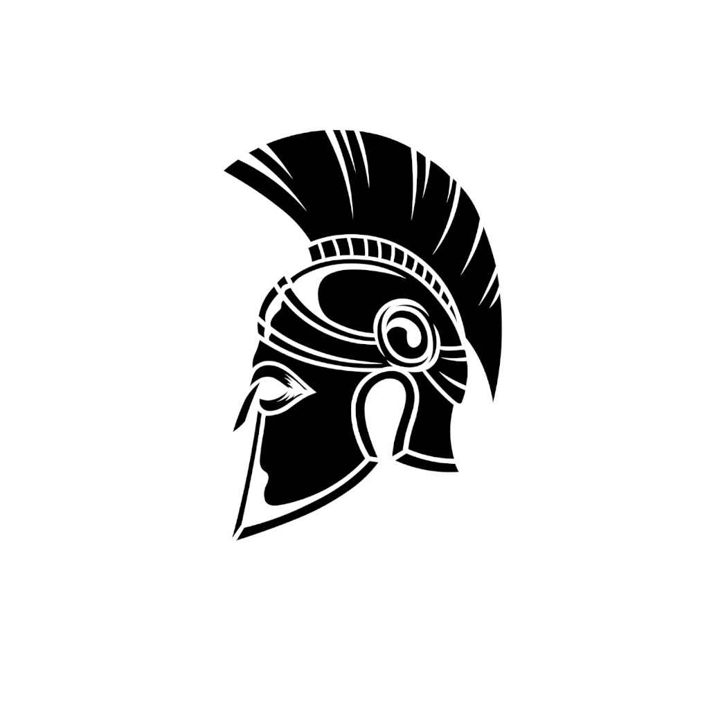 Centurion roman helmet icon for tracking and immobilisation and CAN control package