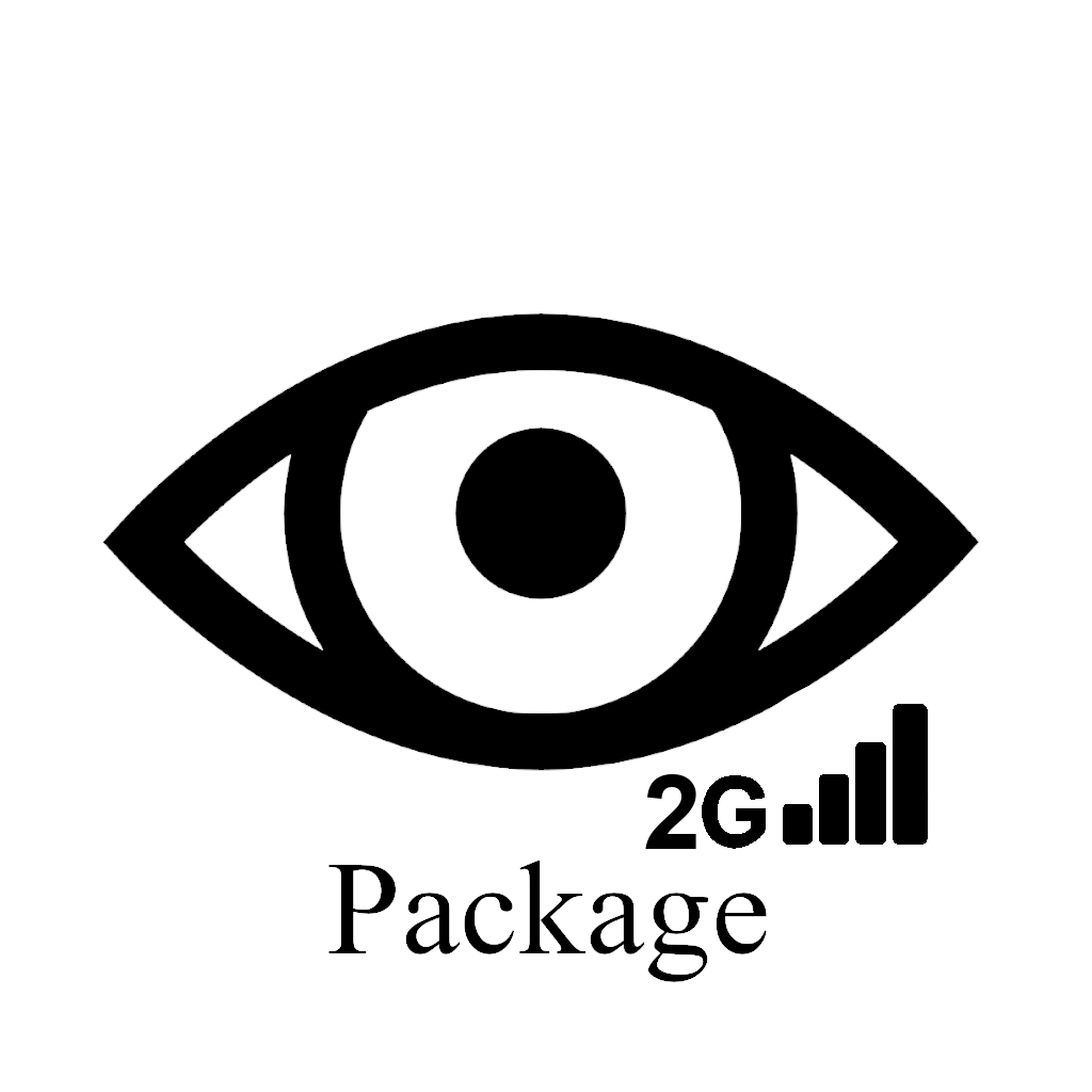 Monitor eye icon for tracking package 2G